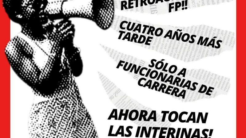 POR FIN LLEGA EL PAGO DE LOS ATRASOS AL FUNCIONARIADO DE CARRERA DE FP INTEGRADO EN EL CUERPO DE SECUNDARIA