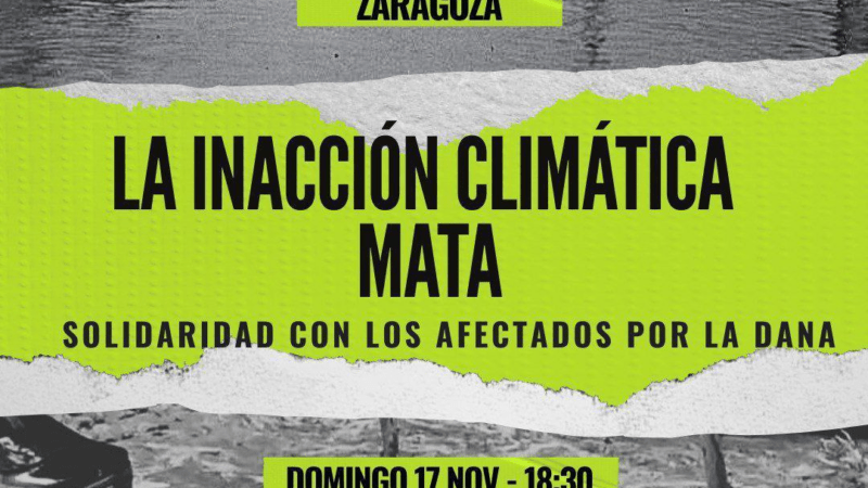 LA INACCIÓN CLIMÁTICA MATA