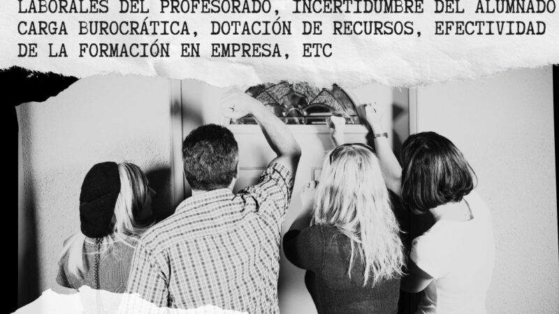 Encuesta sobre la situación de la Formación Profesional en Aragón