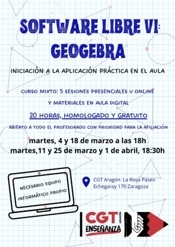 Curso: Software Libre VI GeoGebra