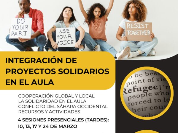 Curso Integración de proyectos solidarios en el aula