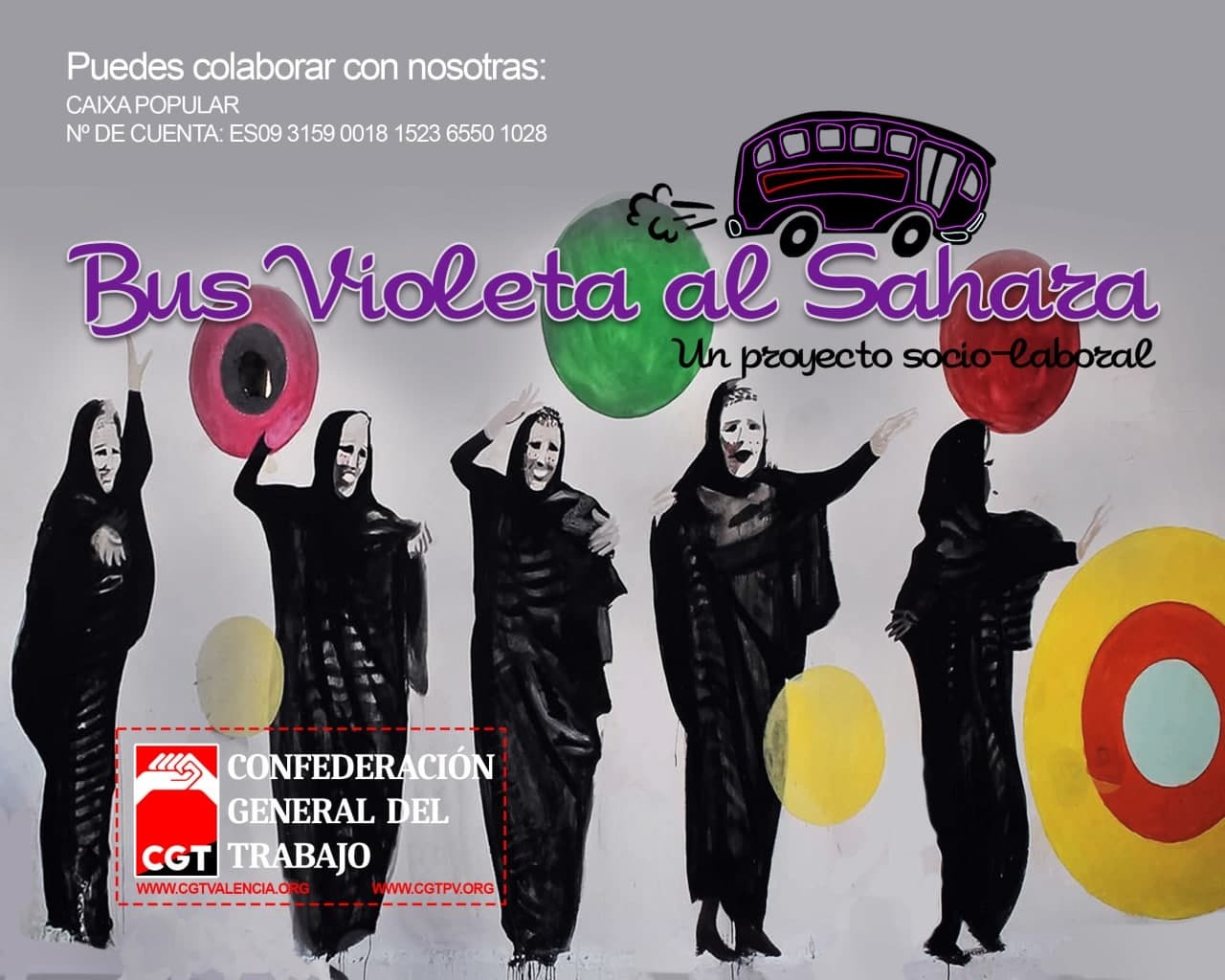 El bus violeta, el proyecto valenciano que empodera a las mujeres saharauis