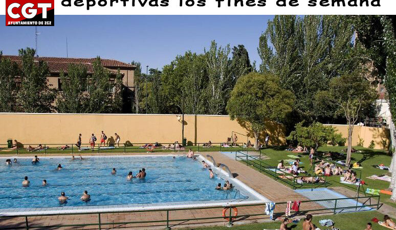 CGT convoca huelga indefinida en las piscinas del Ayuntamiento de Zaragoza