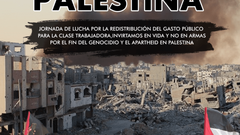 27-S HUELGA GENERAL CONTRA EL GENOCIDIO AL PUEBLO PALESTINO