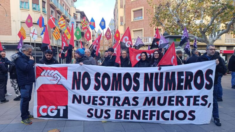 Concentración contra la siniestralidad laboral