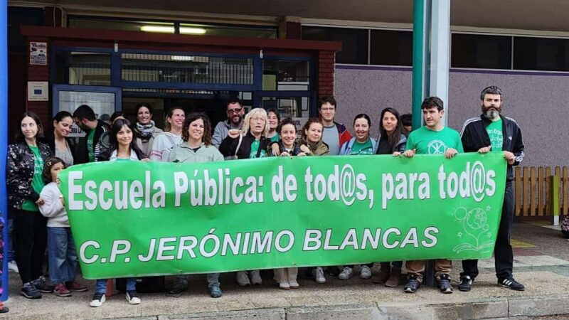 LOS SINDICATOS VALORAN COMO UN ÉXITO LA HUELGA PARCIAL EN EDUCACIÓN