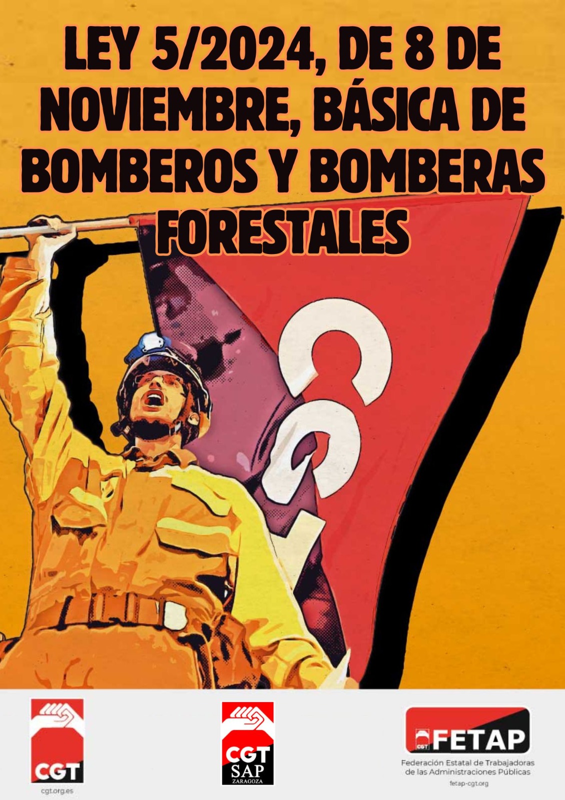 ¡AL FIN TENEMOS ESTATUTO BÁSICO DE BOMBERAS Y BOMBEROS FORESTALES!