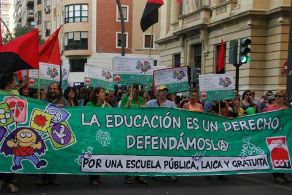 CGT Enseñanza no apoya las plantillas docentes del curso 2025-26 por considerarlas insuficientes